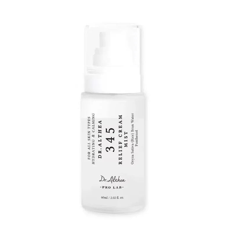 Dr.Althea 345 Relief Cream 60ML 100ML Antioxidant Shrink Pores Lightweight Lasting Serum Hydrating Smoothing Essence Mist 147
