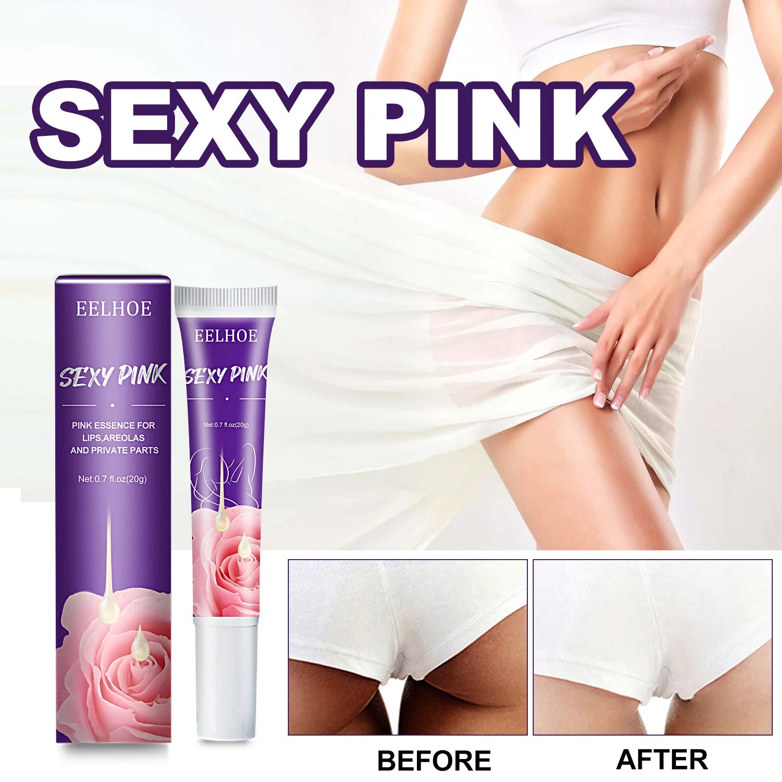 Body Whitening Cream Brightening Intimate Area Underarm Butt Inner Thigh Bleaching Remove Melanin Private Parts Whitening Cream
