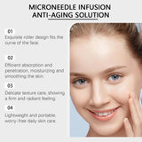 0.2MM Microneedle 2 Tools + 6 Bottles Korean Moisturizing Renewal Set, Firming & Anti-Fine Lines Daily Skin Care Essence