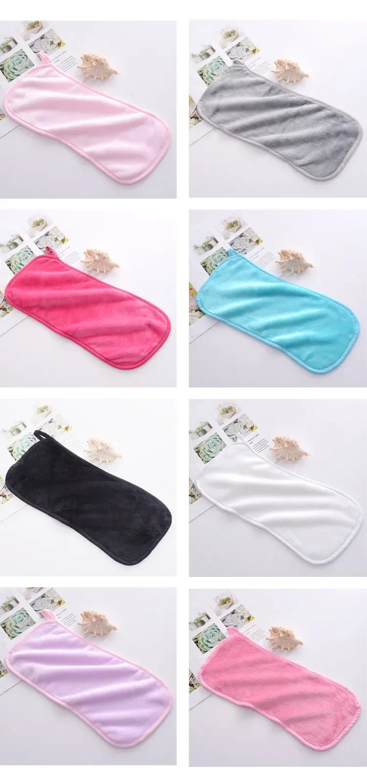 Makeup Remover Pads Reusable Cotton Pads Makeup Eraser Microfiber Facial Towel Face Cleaner Cleaning Wipes Skincare Beauty Tools