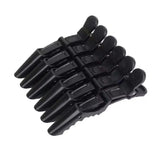 6PCS Alligator Hair Clips Hairdressing Clamps Barber Crocodile Hairpin Claws Section Clip Salon Styling Tools Hair Accessories