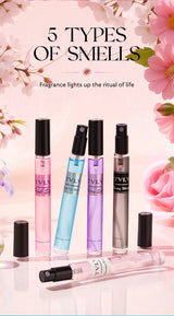 Alcohol-Free Women's Fragrance Gift Set 5Pcs Long-Lasting Fresh Scent Body Spray