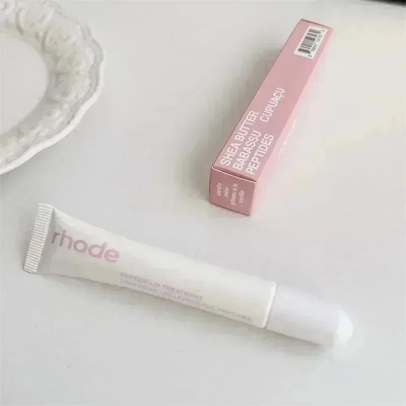 Rhodeskin Spring Lip Gloss Lip Balm Smoothing Lipstick Lines Lasting Nourishing Women Daily Care Makeup Moisturizer Blush Girl