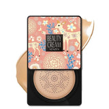 Mushroom Head Air Cushion Natural Concealer BB Cream Moisturizing Brighten Skin Tone Waterproof CC Cream Foundation Cosmetics