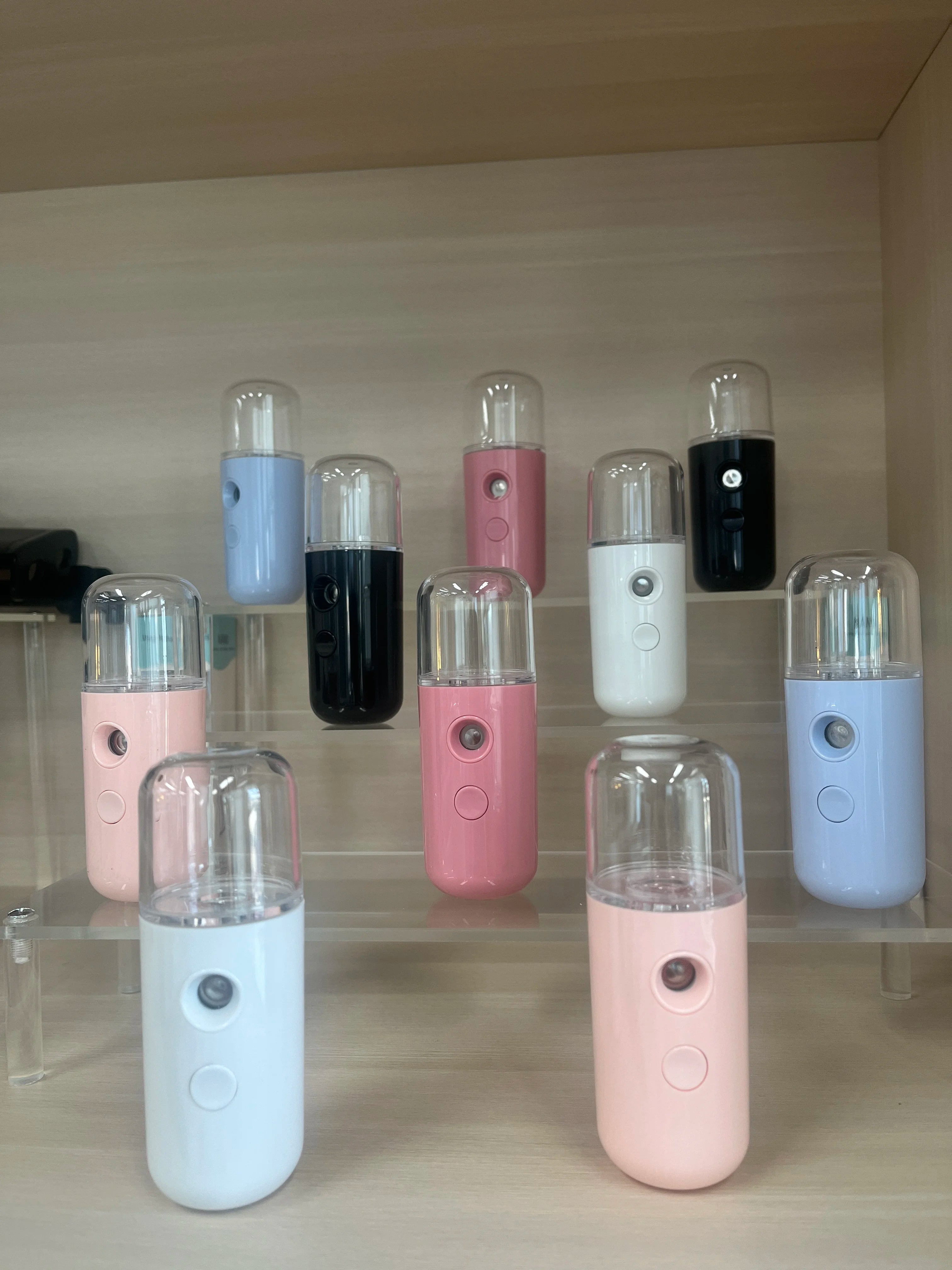 Nano Facial Mister Sprayer Portable Face Nano Mister for Eyelash USB Handy Skin Care Machine for Face Hydrating, Daily Makeup