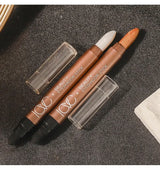 Double-ended Eyeshadow Pen Eyeliner Multiuse Shimmer Shadow Pearlescent Glitter Brightening Longlasting Waterproof Sweat-proof