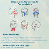 Elastic Face Lift Tape-Instantly Lifts Sagging Jowls,Neck Skin,and Double Chin for a Defined V Jawline-Reusable-0.98*196.85 inch