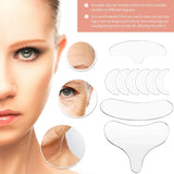 Reusable Silicone Anti-Wrinkle Pad Patch Face Neck Wrinkle Removal Patch Pad Facial Skin Lift Anti Aging Facial Beauty Tools