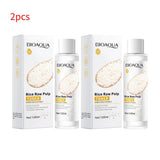 BIOAOUA Rice Raw Pulp Face Toner Moisturizing Water Brightening Lifting Deep Facial Cleanser For Young Glowy Korean Skin Care