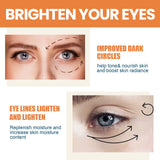 Vitamin C Eye Balm Moisturizing Eye Bag Removal Dark Circles Reduce Fine Lines Anti Puffiness Brightening Eye Cream Stick