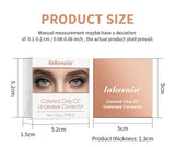 Undereye Color Correction Concealer Fine Clay Texture Brightening Smoothing Skin Waterproof Moisturizes Quick Cover Dark Circles