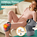 Rechargeable Knee Massager 3 Gear Vibration Massage Adjustable Shoulder Brace Electric Heating Pads Leg Knee Warmer