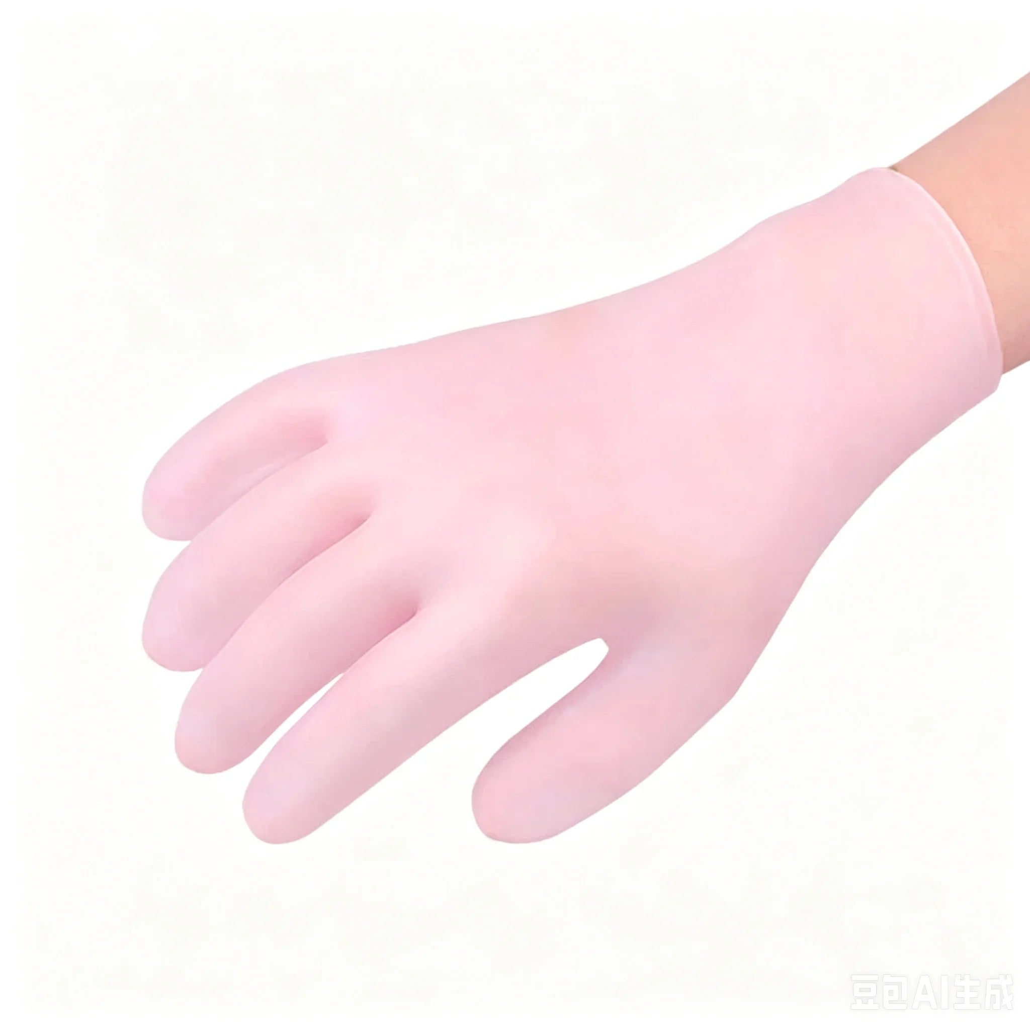 2Pcs Reusable Silicone Moisturizing Gloves, Exfoliating Spa Hand Masks for Dry Cracked Skin, Soft Smooth Hand Care Tools