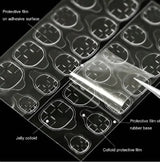 6000PCS Stick Nail Jelly Double-sided Adhesive Transparent Traceless Nail Glue Invisible Wear Nail Sheet Adhesive DIY Tools