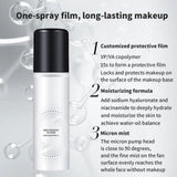 Facial Setting Spray 100ml Oil Control Setting Mist Spray For Women Natural Finish Setting Spray For Summer Makeup Cosmetics For