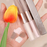 Double Head Face Contouring Stick 2 in 1 High Gloss Grey Brown Matte Nose Shadow Cream Brighten Highlighter Face Bronzer Makeup