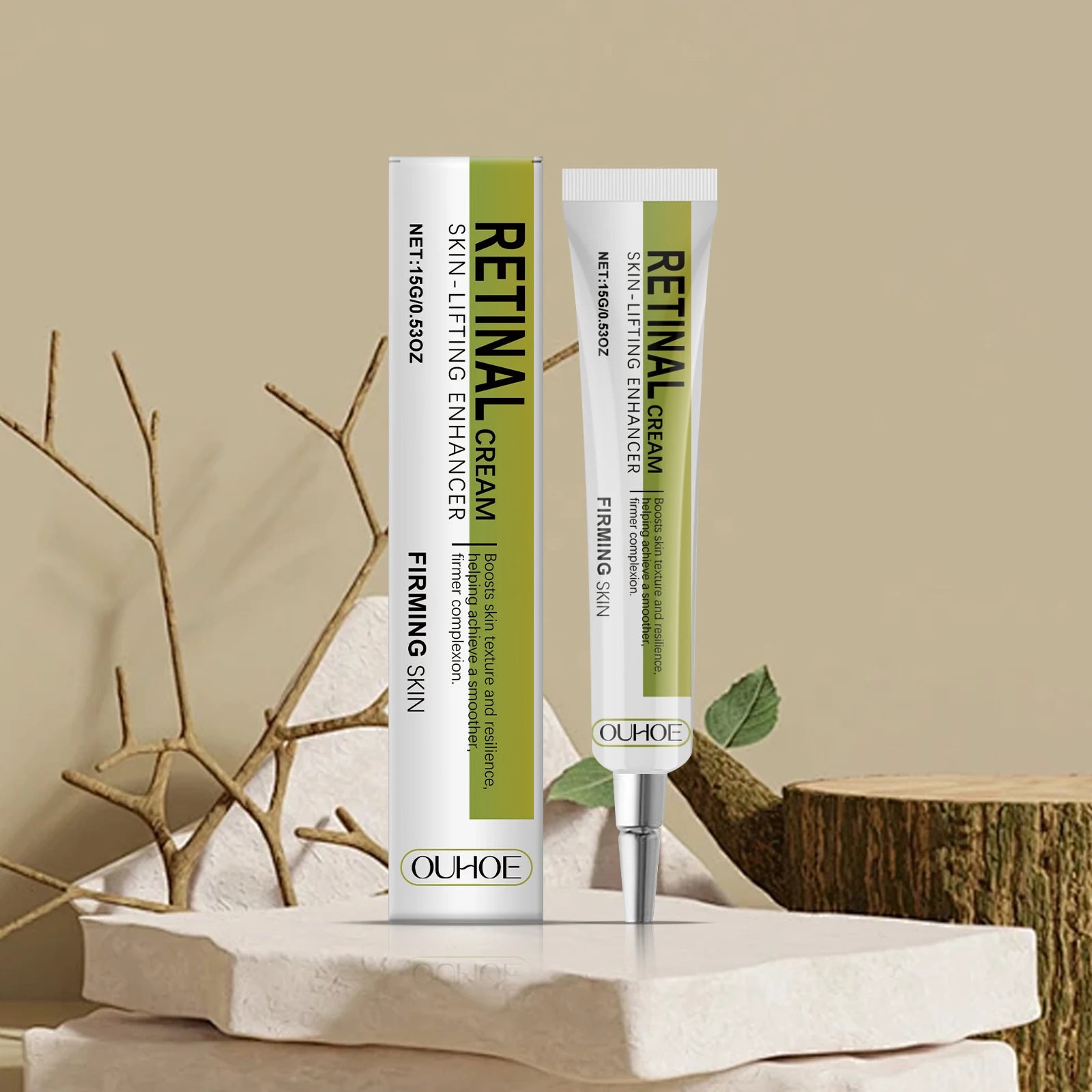Retinol Cream Smoothing Wrinkle Firming Hydrating Barrier Support Radiant Fade Fine Lines Moisturizing Tightening Face Cream
