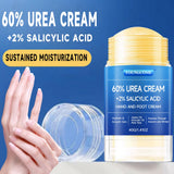 Urea Cream Percent For Feet Plus Salicylic Acid Foot Cream and Hand Cream Maximum Strength with Hyaluronic Acid,Tea Tree