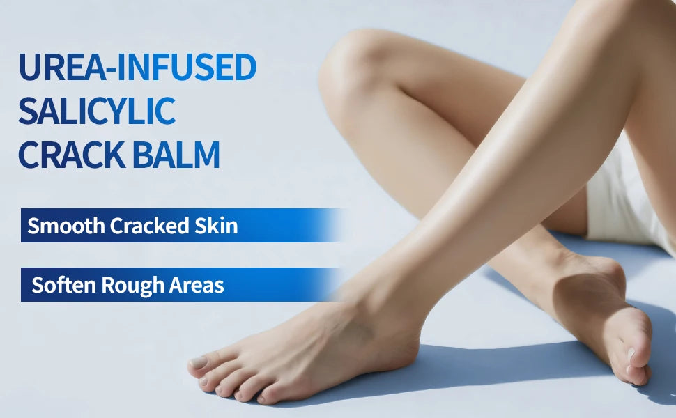 60% Urea Foot Cream Stick with 2% Salicylic Acid, Foot Care Cream Moisturizer for Dry Cracked Feet, Knees, Hands, Moisturizes Skin