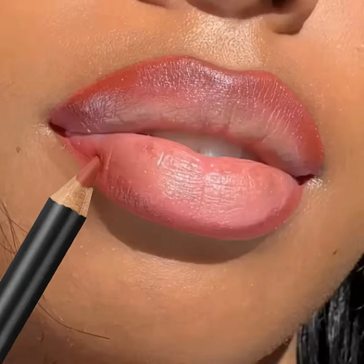 Waterproof Matte Lipliner Pencil Red Contour Tint Lipstick Long Lasting Non-stick Cup Moisturising Lips Makeup 12 Colors