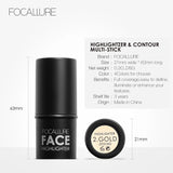 Wholesale FOCALLURE Bronzer Highlighter Stick Waterproof Body Face Contour Corrector Illuminator Cream For Women's Makeup