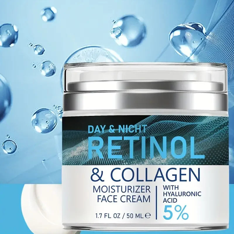 ENVISHA Face Skin Care Retinol Collagen Cream Anti-aging Wrinkle Deep Hydration Moisturizing Skin Health Whitening Exfoliation