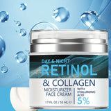 ENVISHA Face Skin Care Retinol Collagen Cream Anti-aging Wrinkle Deep Hydration Moisturizing Skin Health Whitening Exfoliation