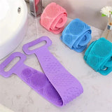 Bath Towels Scrubber Rubbing Back Peeling Massage Body Sponge Silicone Back Brushes Shower Belt Extended Skin Clean Brushes