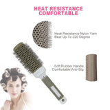 5 Sizes Round Hair Brush Set Curling Styling Brush Blow Dry Volume Comb for Long Short Thick Thin Hair Salon Home Use