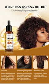 Hair Growth Batana Oil Serum Fast Growing Hair Essential Oil Beauty Hair Care Anti-Hair Loss Essence Natural Repair Damaged Hair