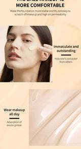 Ocheal 30g CC Cream Foundation Waterproff Concealer Moisturizing Sunscreen Liquid SPF 50+ Long Lasting Brightening Makeup Primer