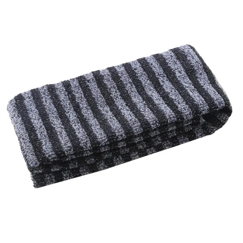 Ultra-Long Exfoliating Back Towel with Silver Ions, Antibacterial, Multifunctional for Shower, Bath, Abundant Foam