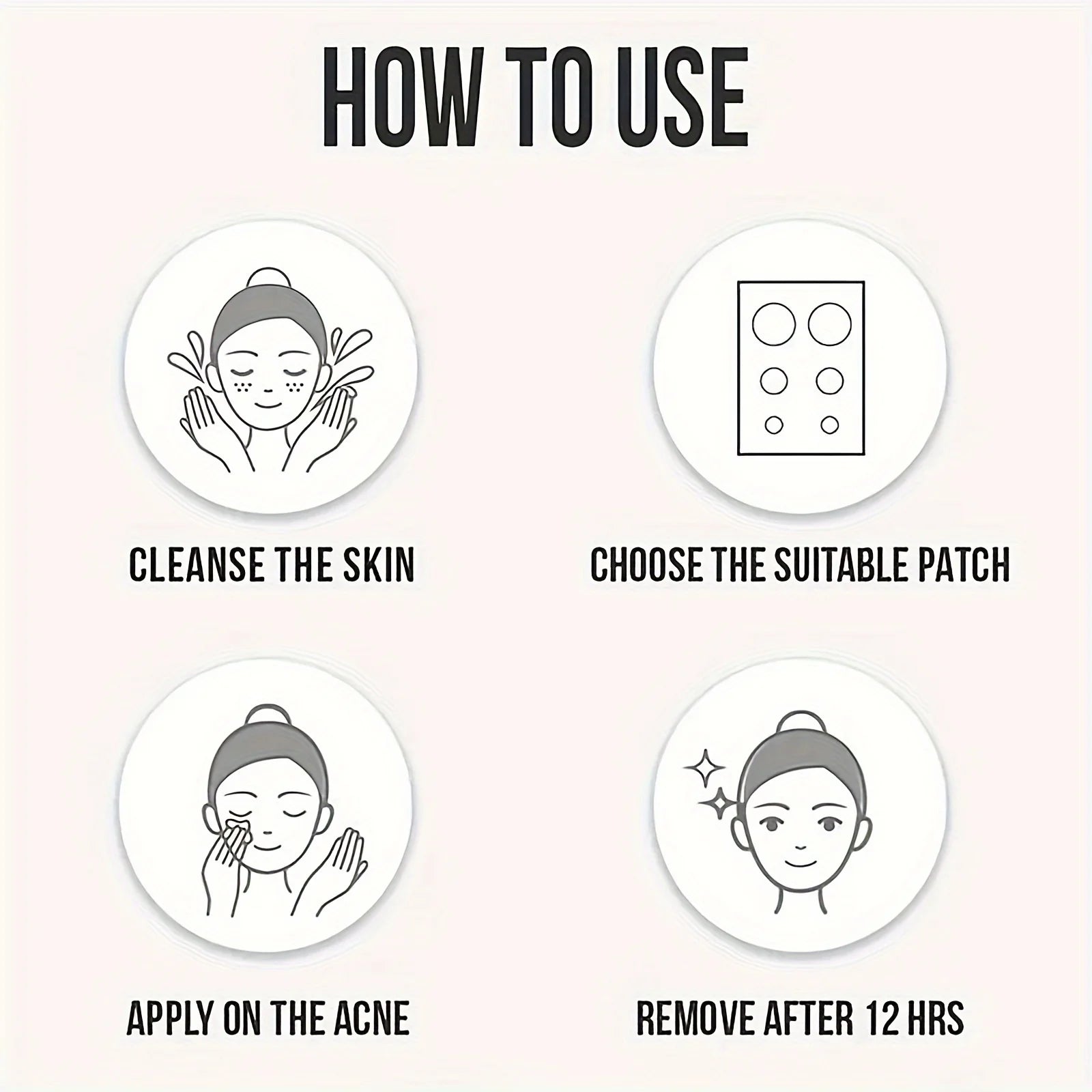 40 pieces of multi-color star acne patches, facial acne patches, concealer acne patches, and pimples patches, ultra-thin.
