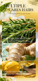 Shampoo Soap Ginger Solid Shampoo Bar Clean the Scalp Remove Oil Freshen and Wash Hair Ginger Extract