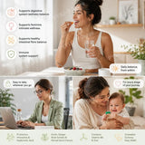 All Femme Chewable Feminine Wellness Support Gummies with Probiotics Prebiotics Hyaluronic Acid Vitamin B6 and Zinc 30 Gummies