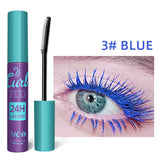 Colorful Slender Mascara Waterproof Fast Drying Curling Eyelashes Multicolor Lashes Makeup  Long Lasting Blue Green  Cosmetic