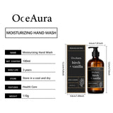 Moisturizing Hand Wash Vanilla Extract Nourishing Liquid Soap Gentle Cleansing Hand Soap for Daily Use Soft Hands Family Care