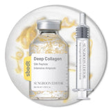Collagen Silk Peptide Pink PDRN Glow Intensive Ampoule Intensely Hydrating, Lifting And Firming Increase Skin Elasticity