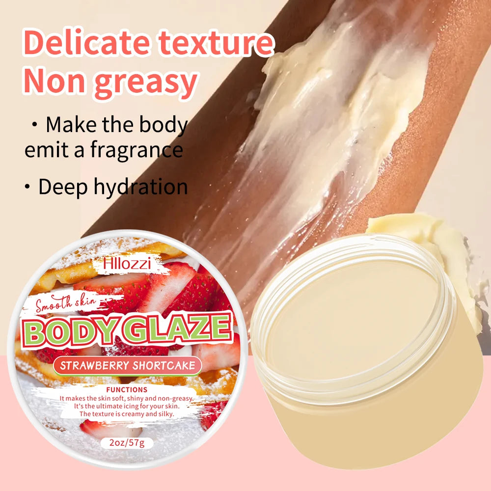 Body Glaze & Body Oil Combination Various flavors Non-greasy Hydrating and moisturizing Body Lotion Massag