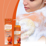 Persimmon Shower Gel Persimmon Extract For Men and Women Gentle on All Skin Types Deodorizing Soap Rose Scent