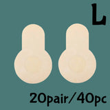 10-40pcs Invisible Nipple Stickers Non-Woven Fabric Lift Breast Pads Chest Bra Boob Patches Disposable Nipple Covers for Women