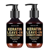 Keratin Leave-In Conditioner with Biotin & Collagen - Repairs Damaged Hair for Deep Moisture, Softness & Shine, Hair Treatment.