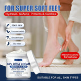 60% Urea Cream for Hand & Foot, Moisturizing Cream Rich in Salicylic Acid and Glycerin , Suitable for Dry, Rough, Cracked Heels