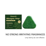 Usman Grass Chamaecyparis Leaf Shampoo Bar - Gentle Cleansing for the Scalp, Nourishing, Voluminous, and Shiny Hair