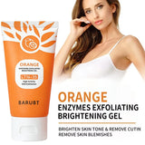50g Orange Exfoliating Gel For Facial Body Gentle Orange Facial Scrub Body Cleansing Gel Dead Skin Remover Scrub Skin Cleaning