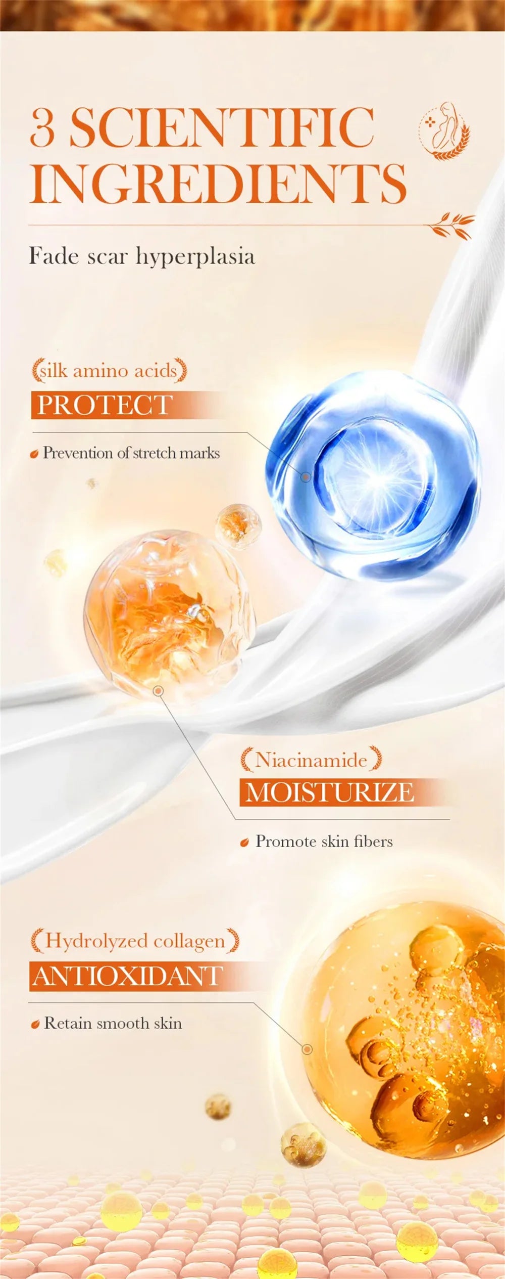 Stretch Marks Remover Essential Oil Pregnancy Maternity Body New Old Stretch Mark Removal Serum Increase Elasticity of Skin