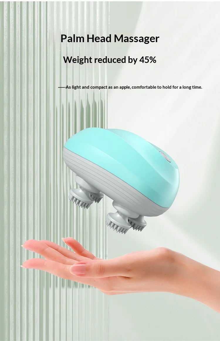 Deep Scalp Massager Head Cleaning Massager Also Suitable for Pets Electric Massage Tool Washable and Portable