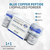 Effective Peptide 99% GHK-CU Copper  Lyophilized Powder For Anti-Aging Fade Fine Lines Improve Elasticity Repair Skin Barrier