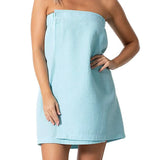 Women's Bath Towel Microfibre Women's Bath Skirt Quick-drying Chest Wipe Bathrobe Spa Gym Pool Travelling Bath Towel