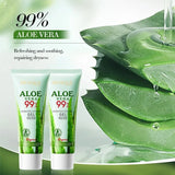 Moisturizing Aloe Vera Gel Is Suitable for Face and Body, Hydrating and Moisturizing, Repairing Sunburn, Suitable for Sensitive Skin, and Acne Care